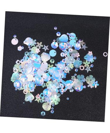 STOBOK 4 Packs DIY Pearls Spacer Beads Loose Sequins Paillettes Glitter Powder Super Flash White Whitex2pcs 2x1.2x0.1cmx2pcs - Buy Online on GoSupps.com