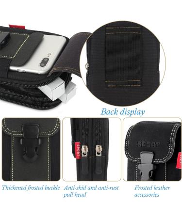 Mobile Phone Belt Bag - 2 Piece Men's Multifunctional Smartphone Bag - Ideal for Travel & Everyday Use - Buy Online on GoSupps.com