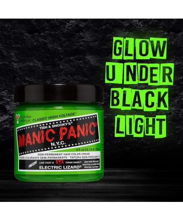 Manic Panic High Voltage Classic Hair Dye - Electric Lizard | Vibrant Semi-Permanent Color - Buy Online on GoSupps.com
