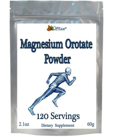 Magnesium Orotate Powder 120 Servings 500mg per Serving