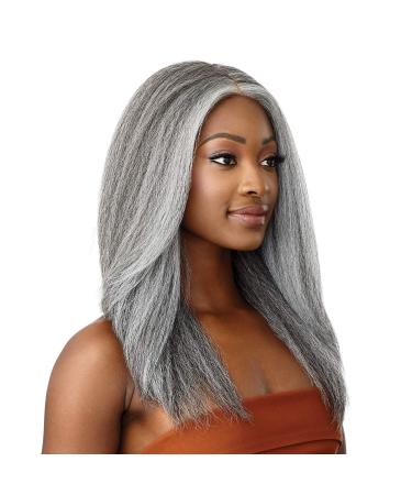 Outre NEESHA 207 Soft & Natural Synthetic Lace Front Wig - 1 Jet Black - Buy Online on GoSupps.com