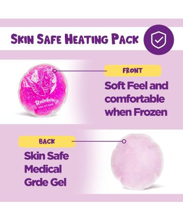 Kids Unicorn Ice Packs - Reusable Boo Boo Relief Set for Toddlers & Babies - Buy Online on GoSupps.com