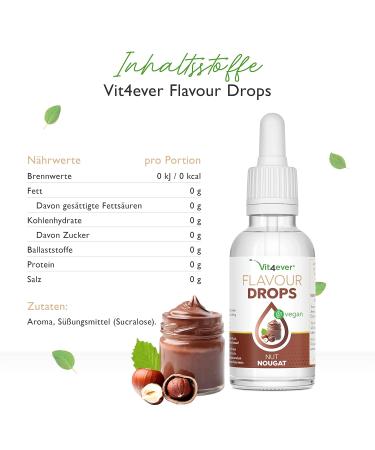 Flavor Drops 3x50ml Bundle - Zero Calorie Taste: Cookie Dough Honey Cinnamon & Nut Nougat - Shop Basic 5 for International Shipping - Buy Online on GoSupps.com