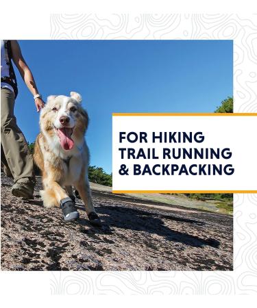 Ruffwear Grip Trex Dog Boots - Obsidian Black, 2.25 in (2 Boots) | Outdoor Booties for Hiking and Running - Buy Online on GoSupps.com