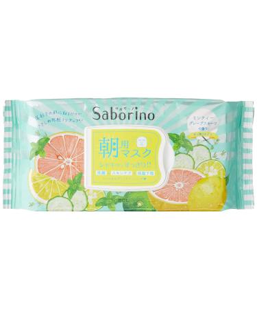 SABORINO Morning Face Mask Fresh 32sheets  0.77 Pound