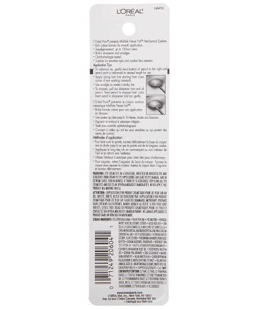 L'Oreal Infallible Mechanical Eyeliner 521 Slate - Long-Lasting & Waterproof | 0.008 oz - Buy Online on GoSupps.com