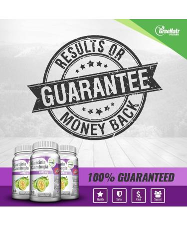 Garcinia Cambogia Extract 1000mg Pure Natural HCA with Potassium - Non GMO, Gluten Free, 360 Vegan Capsules - AS SEEN ON TV - Buy Online on GoSupps.com