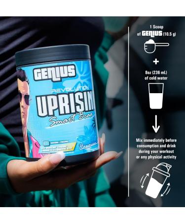 Revolution Nutrition Uprising Genius BCAA 3:1:2 Lion's Mane Nootropics Formula 315g 30 Servings Grape Lemonade Grape Lemonade 315g - Buy Online on GoSupps.com