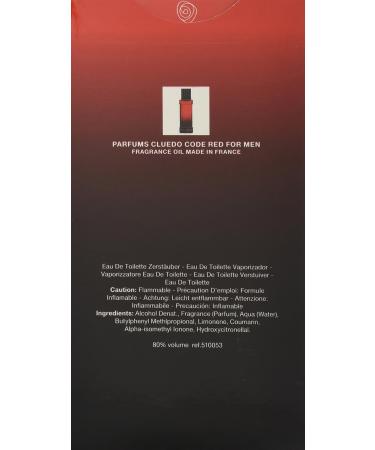 Nuvision Group Cluedo Code Red Cologne for Men 3.4 Ounce - Buy Online on GoSupps.com