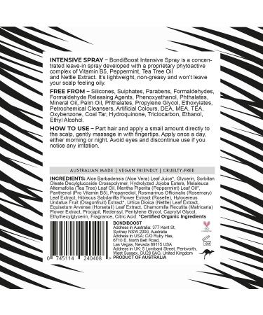 BondiBoost Intensive Spray 4.23 fl oz - Fuller Hair Leave-In Treatment - Buy Online on GoSupps.com