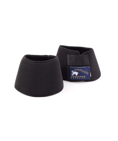 Gee Tac Neoprene Over Reach Brushing Boots Cob BLACK