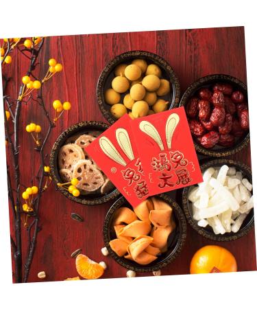PRETYZOOM 30pcs 2023 Year of The Rabbit Red Packets Rabbit Red Envelopes Lucky Money Envelopes 2023 Rabbit Year Red Envelopes Red Purse New Year Red Packets Personality New Year's Bag Paper As Shown 1 11.5X8CM - Buy Online on GoSupps.com