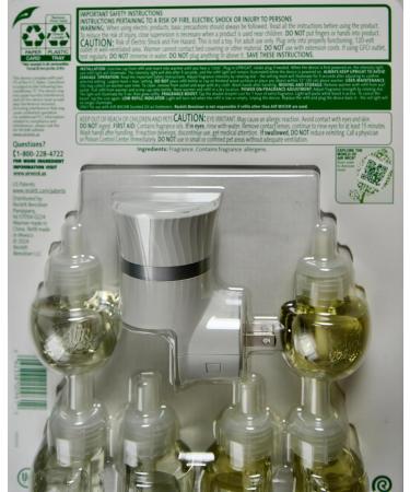 Air Wick Vibrant White Sage & Mahogany | Deep Blue Sea & Beach Wood Refills & Warmer 6 Pack 5.07 FL OZ | International Shipping Available - Buy Online on GoSupps.com