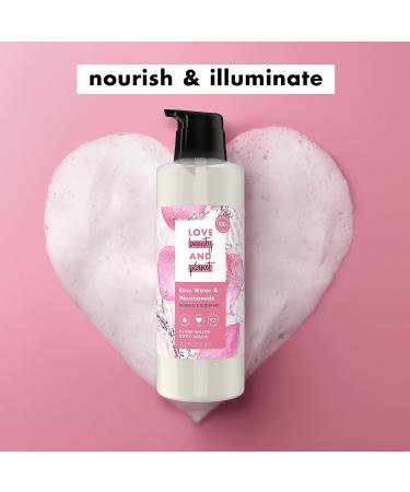 Love Beauty And Planet Rose Water Body Wash 32.3 fl oz | Nourishing Plant-Based Cleanser - Buy Online on GoSupps.com
