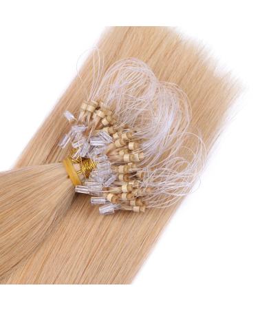 Buy Micro-Ring Hair Extensions #18 Naturaschblond 50cm | 100% Remy Real Hair | 150 Strands | Easy to Use | International Shipping - Buy Online on GoSupps.com