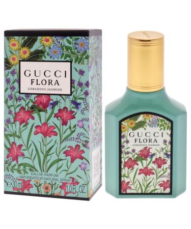 Gucci Flora Gorgeous Jasmine by Gucci for Women 1.0 oz Eau de Parfum Spray Floral Rose Sandalwood 1 Fl Oz (Pack of 1) - Buy Online on GoSupps.com