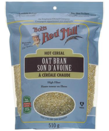 Bob's Red Mill Oat Bran Hot Cereal 510 Grams