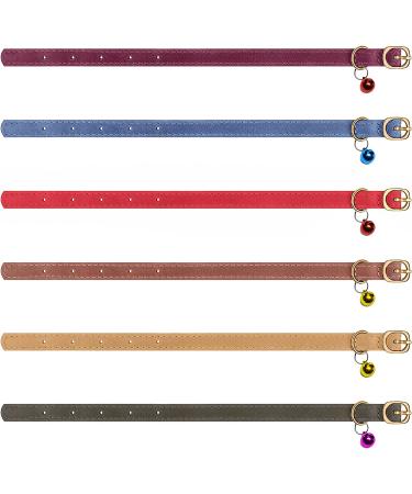 Murom Adjustable Soft Genuine Leather Cat Collar - Smoky Blue - Buy Online on GoSupps.com