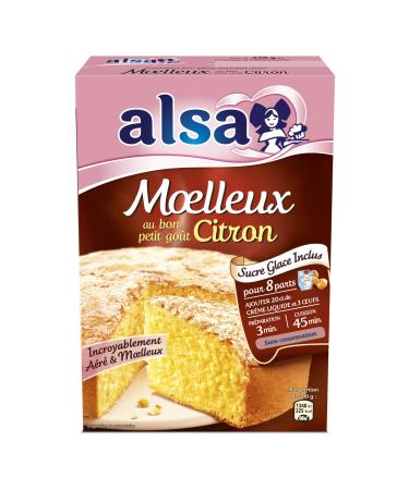 Alsa - Moelleux au Citron - Lemon Cake Mix - 435g