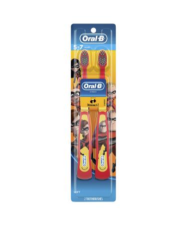 Oral-B Kids Manual Toothbrush featuring Disney & Pixar's Cars 2 Count Characters May Vary