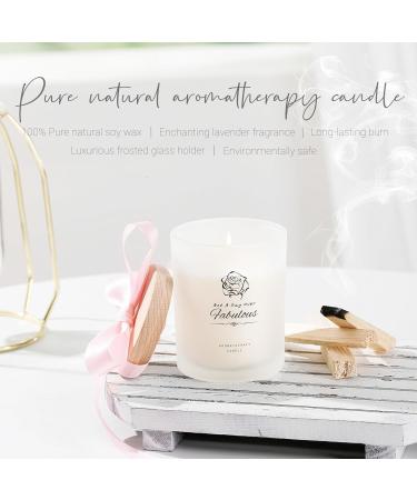 Gifts for Women: Scented Candle Gift Set Handmade Rose Soap & Pink Zebra Jasper Bracelet - Perfect Birthday & Relaxation Gifts - Buy Online on GoSupps.com