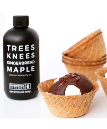 Trees Knees Gingerbread Maple Organic Maple Syrup | Winter Spices | Gluten-Free | Paleo & Vegan | 12.5 oz Bottle - Buy Online on GoSupps.com