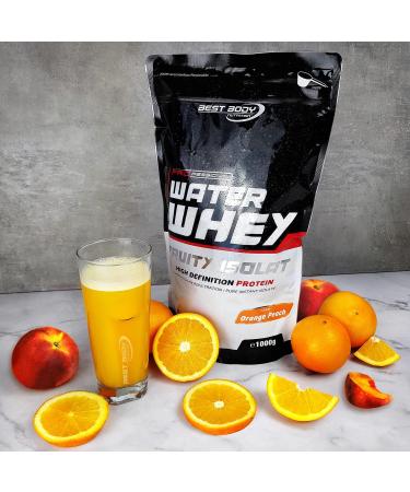 Best Body Nutrition Professional Water Whey Isolate Orange Peach 1kg - High-Quality Protein Supplement for Optimal Performance - Buy Online on GoSupps.com