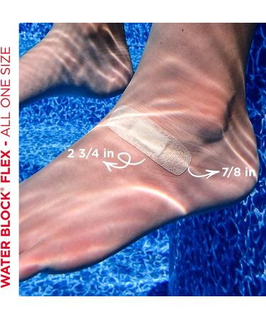Band-Aid Water Block Flex Adhesive Bandages, One Size - 20 Count (Pack of 1) - Buy Online on GoSupps.com