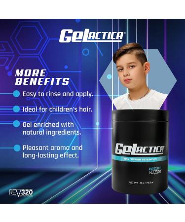 Gelactica Edge Control Hair Gel - Strong Hold Styling Gel for Natural Hair (32oz) - Buy Online on GoSupps.com