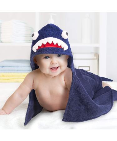 All kids united baby towel with hood made of 100% cotton eco-tex 100 i hooded towel for babies and children I 76 x76 cm frote cauch towel baby bath towel blue