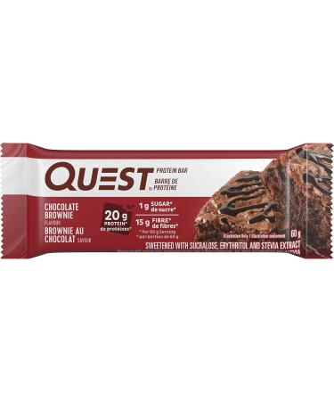  Quest Quest Nutrition Chocolate Brownie Bar 12 per Box 1 Unit - Buy Online on GoSupps.com