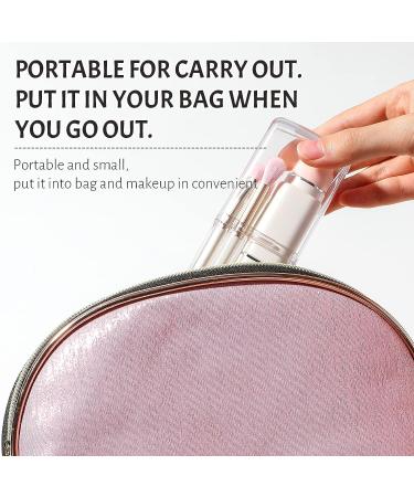 JPNK Portable Makeup Brushes Set - 8 in 1 Travel Loose Powder, Angled, Foundation, Lip Brush - Retractable Makeup Brushes (White) - Buy Online on GoSupps.com