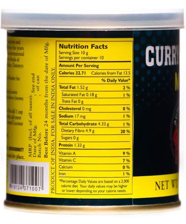 Bolst's Mild Curry Powder 100g - Authentic Indian Spice Blend - Buy Online on GoSupps.com