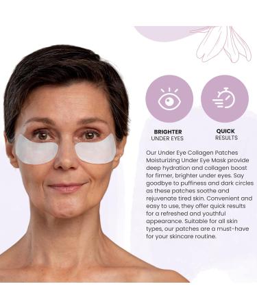 Under Eye Patches - Collagen Masks (15 Pairs) for Dark Circles Puffy Eyes & Wrinkles - Perfect Gifts for Men & Women - Buy Online on GoSupps.com