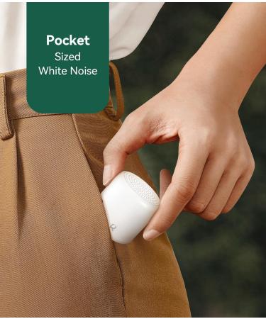 Restnature Travel White Noise Machine - Portable 16 Soothing Sounds, Louder Speaker, Rechargeable Mini Sound Machine for Adults Sleeping - Ideal for Home, Office, and Outdoor Use - Buy Online on GoSupps.com