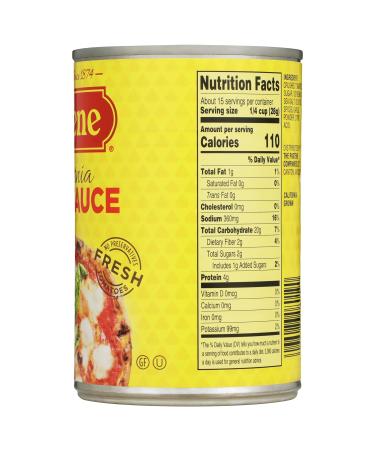 Pastene Pizza Sauce 15oz - Pack of 12 | Authentic Italian Recipe - Buy Online on GoSupps.com