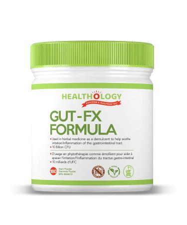 Healthology GUT-FX | Gut Supplement | Helps Repair Leaky Gut Reduces Inflammation in the Digestive Tract & Relieves Bloating | Contains Probiotics L-Glutamine Marshmallow Root |
