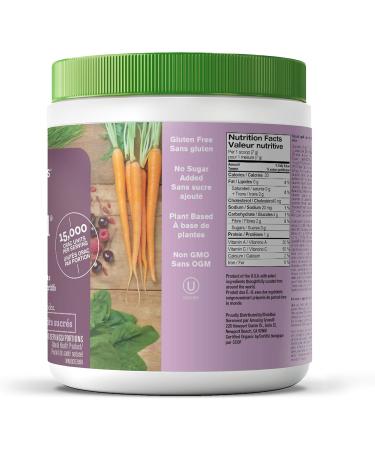 Amazing Grass Green Superfood Antioxidant Organic Powder with Greens & Acai Flavor: Sweet Berry 30 Servings 7.4 Ounces - Buy Online on GoSupps.com