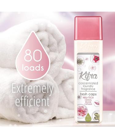 KIFRA FRESH CAPS 200ml Concentrated Laundry Fragrance - 80 Washes - Buy Online on GoSupps.com