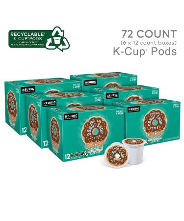 Original Donut Shop Medium Roast Decaf Coffee | 72 Count Pods - Delicious & Smooth - Buy Online on GoSupps.com