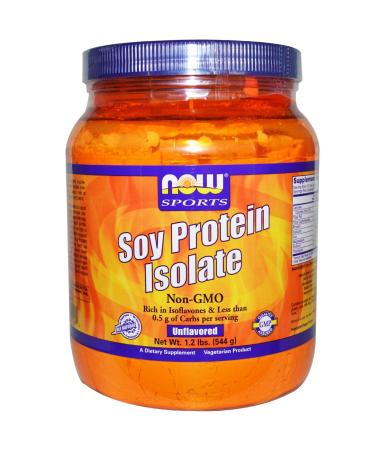 Soy Protein Isolate NON-GMO 1 Lb by Now Foods