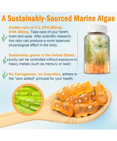 Methylated Multivitamin Gummies 1 Pack with Vegan Omega-3 Gummies 2 Pack - Buy Online on GoSupps.com