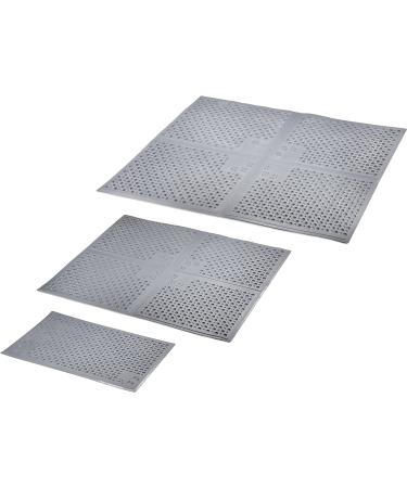 Petlinks Purr-FECT Paws Rubber Litter Mat for Cats & Kittens - Easy to Clean - Medium Gray - Buy Online on GoSupps.com