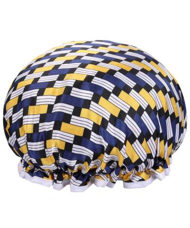 4pcs High Stretch Lined Shower Caps for Long & Short Hair - XL Size - Buy Online on GoSupps.com