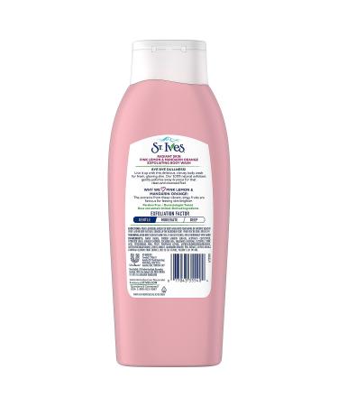 St. Ives Even & Bright Body Wash Pink Lemon and Mandarin Orange 24 Fl Oz - Revitalize and Brighten Your Skin - Buy Online on GoSupps.com