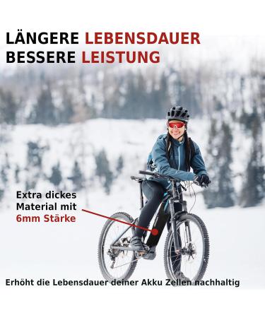 AGR Living E-Bike Bach Back Case 29-42 cm | Battery Protection for City & E-Bikes | Cold & Dirt Resistant E-Bike Accessories - Buy Online on GoSupps.com