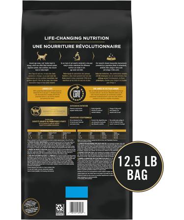 Purina Pro Plan Senior 7+ High Protein Chicken & Rice Cat Food 12.5 lb Bag - Buy Online on GoSupps.com