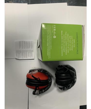 Dr.meter Children Ear Defenders | SNR 27dB Protective Earmuffs | Noise Blocking Ear muffs for Kids | Adjustable Headband | Black+Red - Buy Online on GoSupps.com