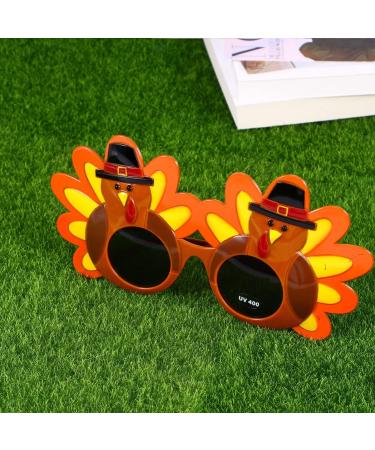 Tinksky Creative Turkey Glasses | Thanksgiving Sunglasses for Costume Parties | Fun Gifts for Friends - Buy Online on GoSupps.com