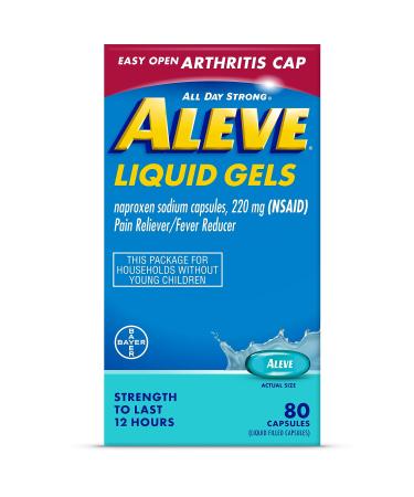 Aleve Arthritis Liquid Gels 80ct. 24cs